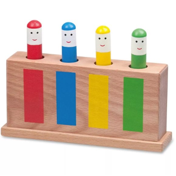 Galt Classic Wooden Pop Up Toy - Picture 1 of 3